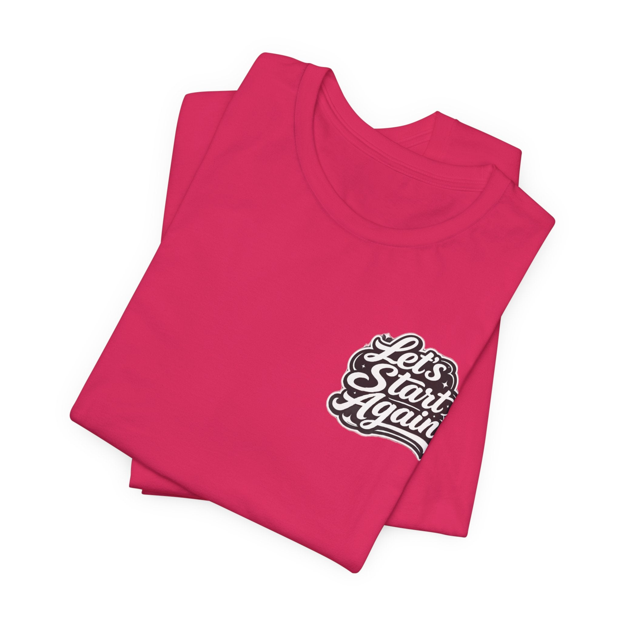Let's Start Again, Enjoy the Now tee Vintage forest mushroom design