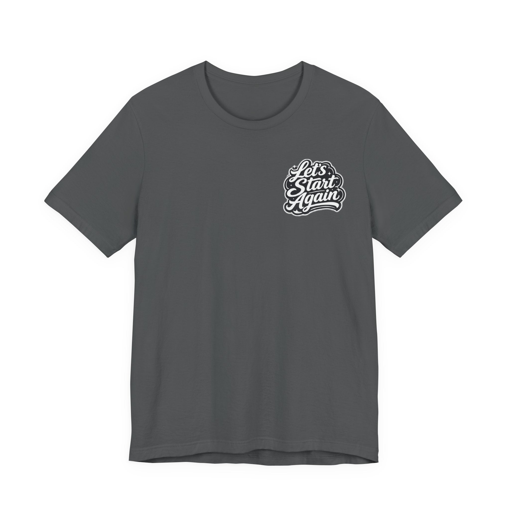 Let's Start Again, Enjoy the Now tee Vintage forest mushroom design