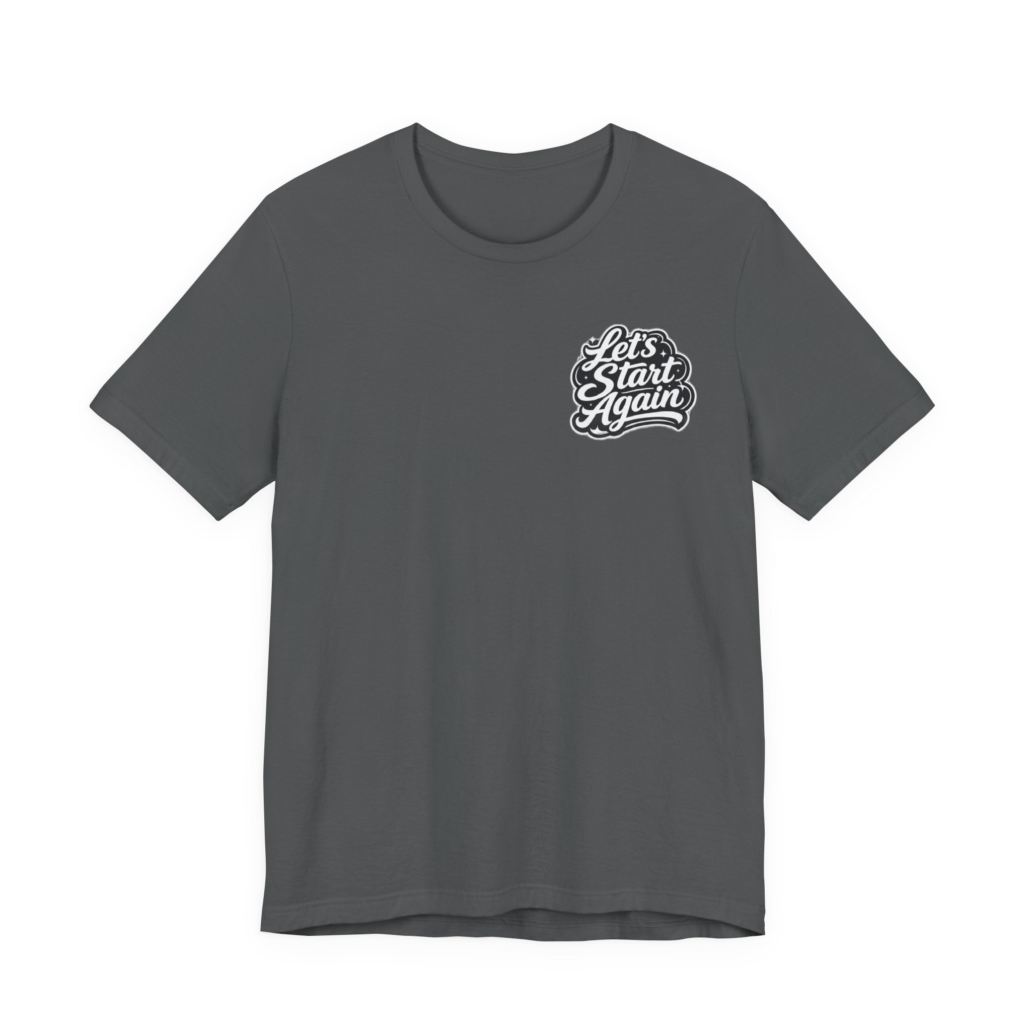 Let's Start Again, This Too Shall Pass Tee Mountain Landscape Typography Tee