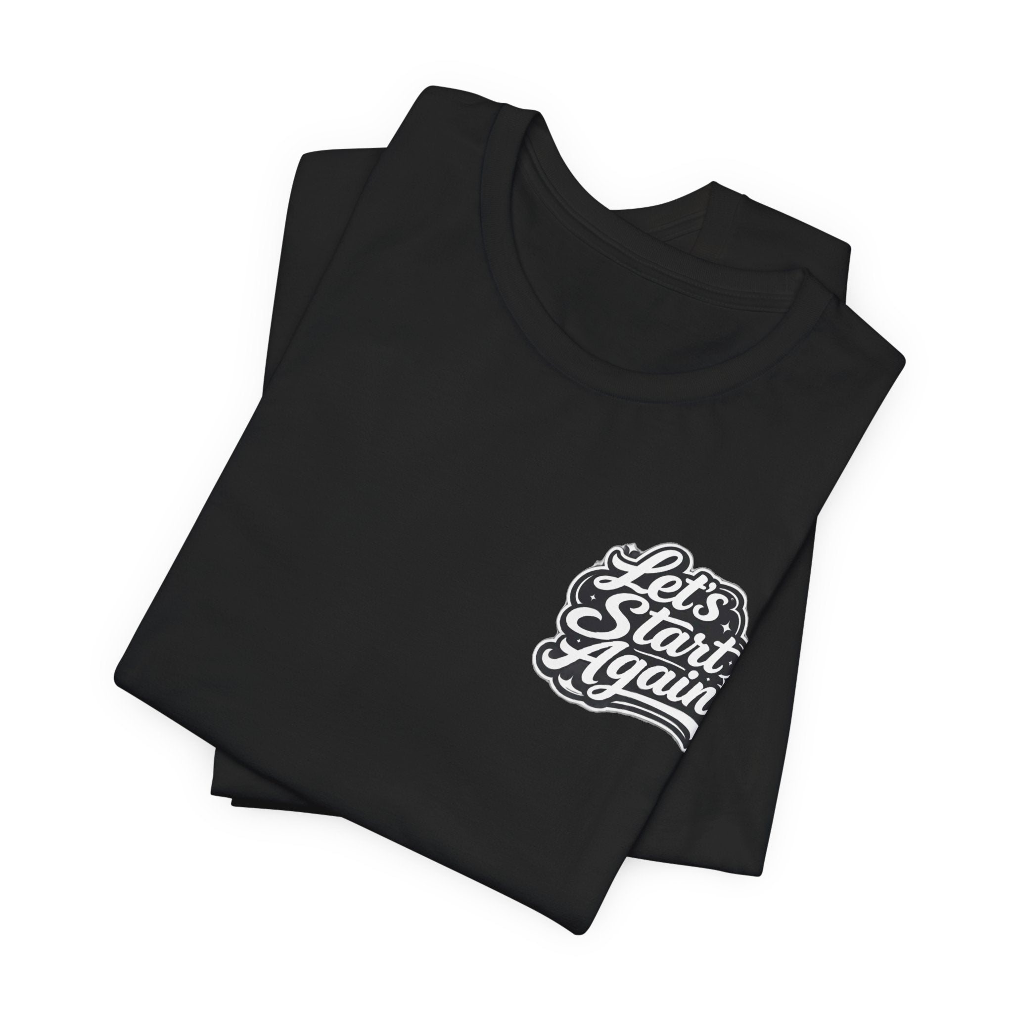 Let's Start Again, Enjoy the Now tee Vintage forest mushroom design